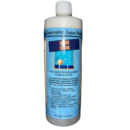 Liquid Solar Blanket – Reduce Evaporation & Retain Heat for Energy-Efficient Pool Heating