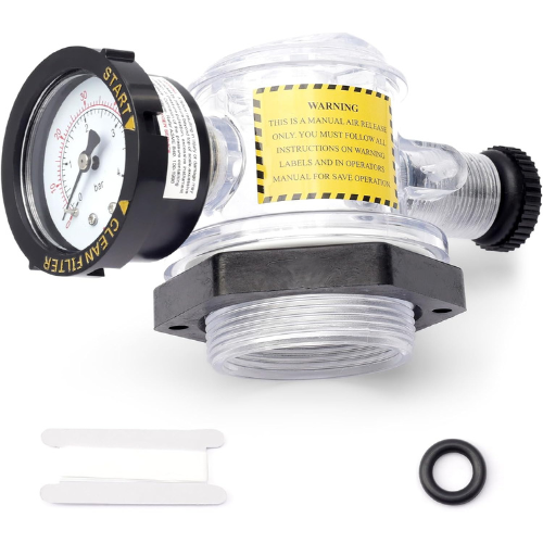 Pentair Manual Air Relief Assembly with Gauge (273564Z)