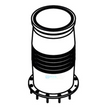WaterCo 61326 Multicyclone 12 Ultra Cartridge Housing - High-Quality Design