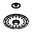 WaterCo 61304 Multicyclone Manifold Plate Assy - Optimized Water Flow